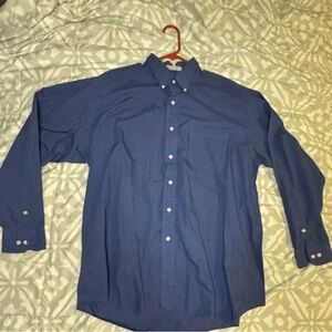 Men's Blue Button-Down Shirt